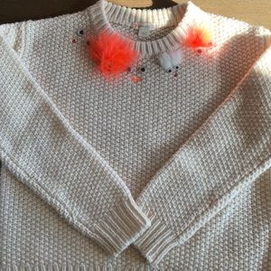 Crewcuts wool monster sweater